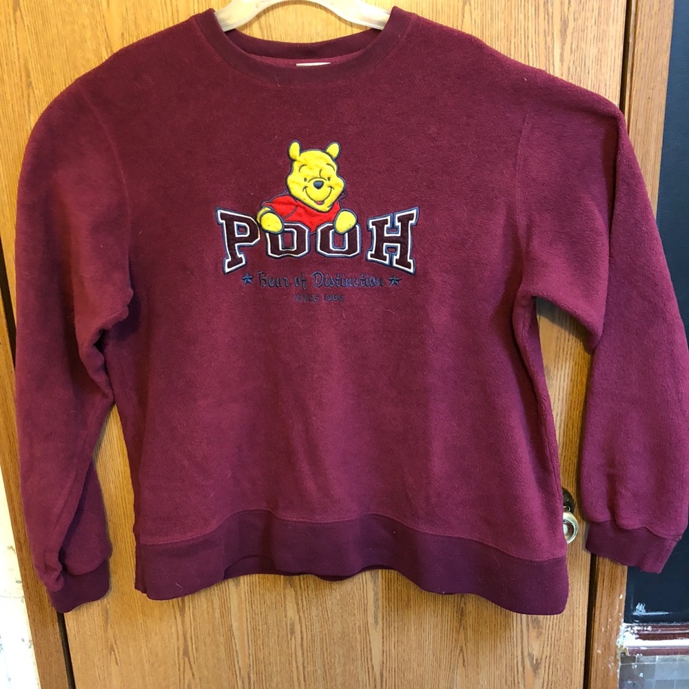 Whinny the Pooh sweat shirt. Size: Adult Large